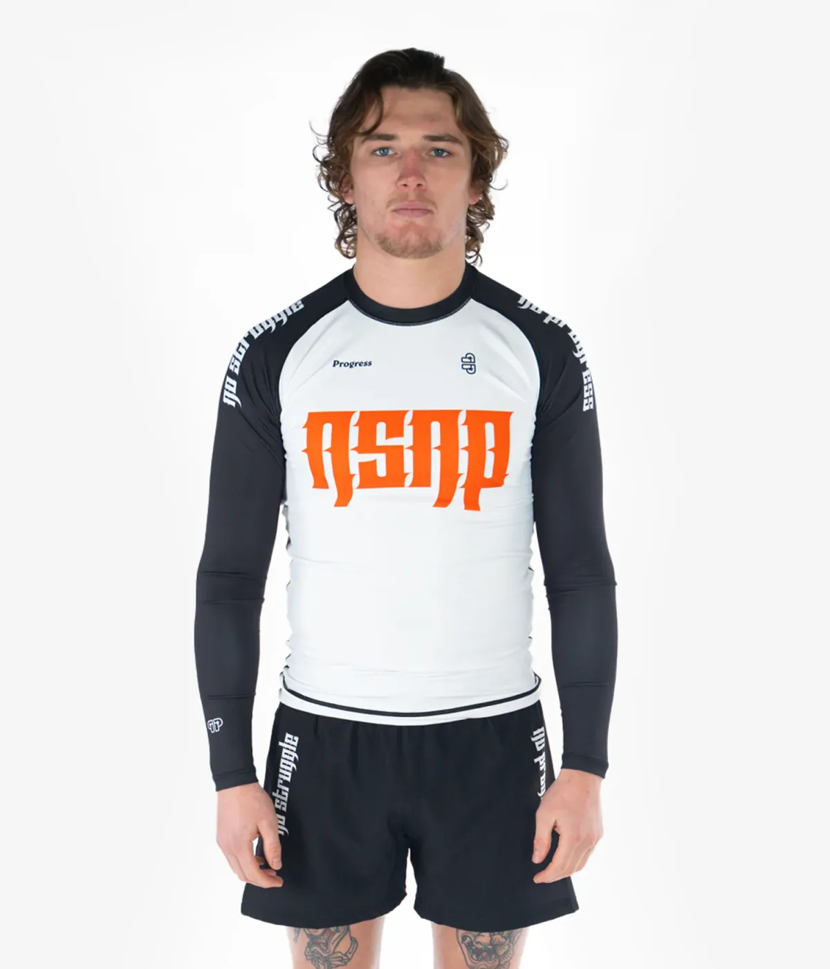 Рашгард Progress NSNP Metal Longsleeve - белый